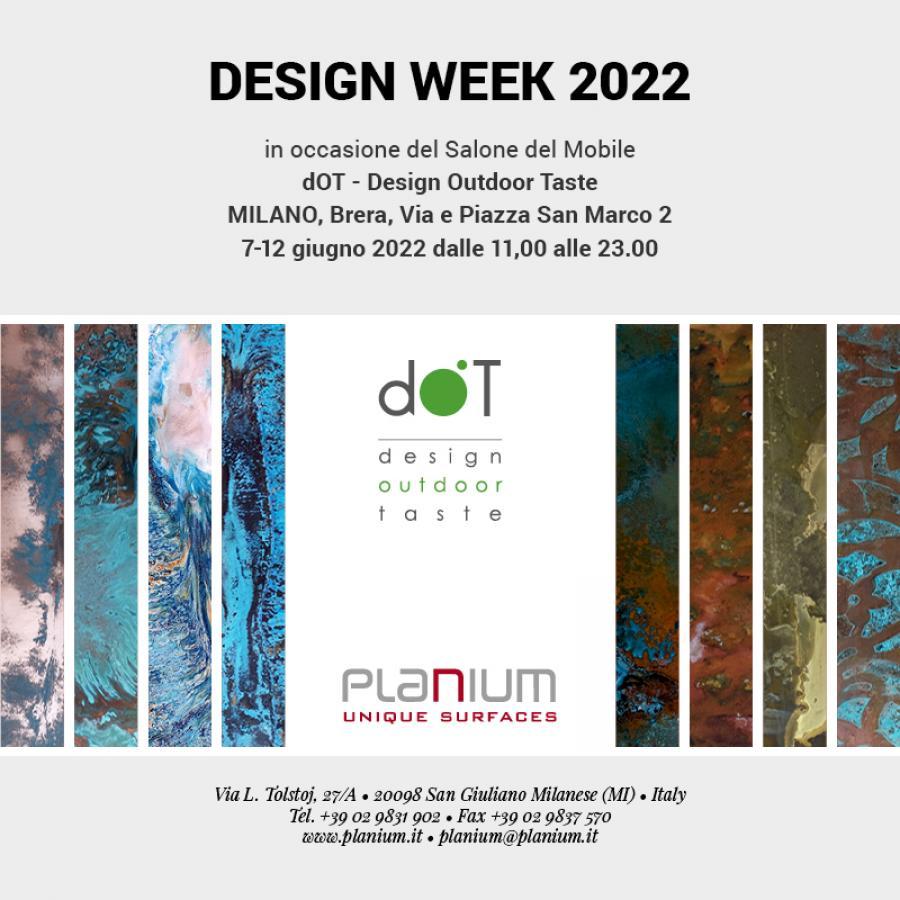 PLANIUM exhibits at dOT - Design Outdoor Taste